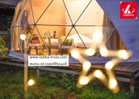 کمپینگ در فضای باز چادر نیمه کره ژئودزیک ضد باران برای نمایشگاه