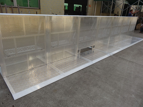 Widely Use 30kg Weight Foldable Crowd Control Barrier For Crowded Activities